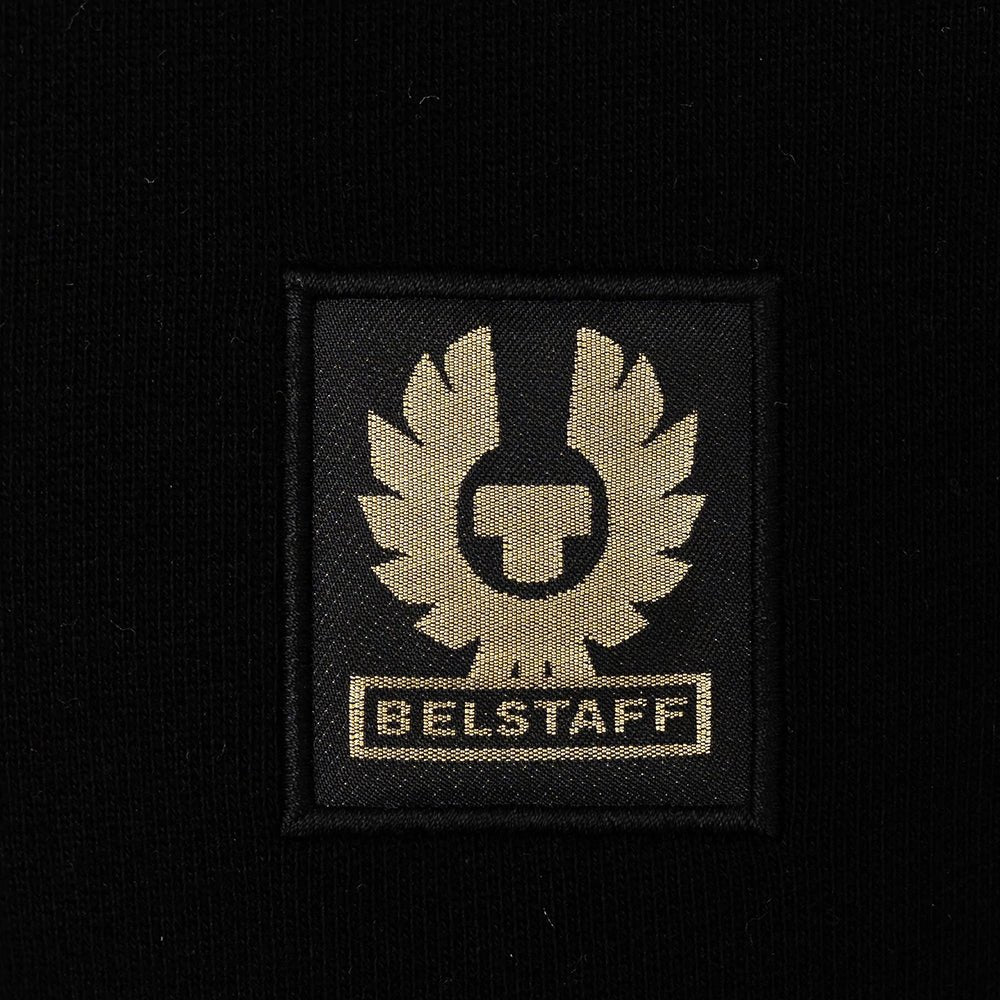Belstaff Mens Quarter Zip Sweater Black - BelstaffZip Tops