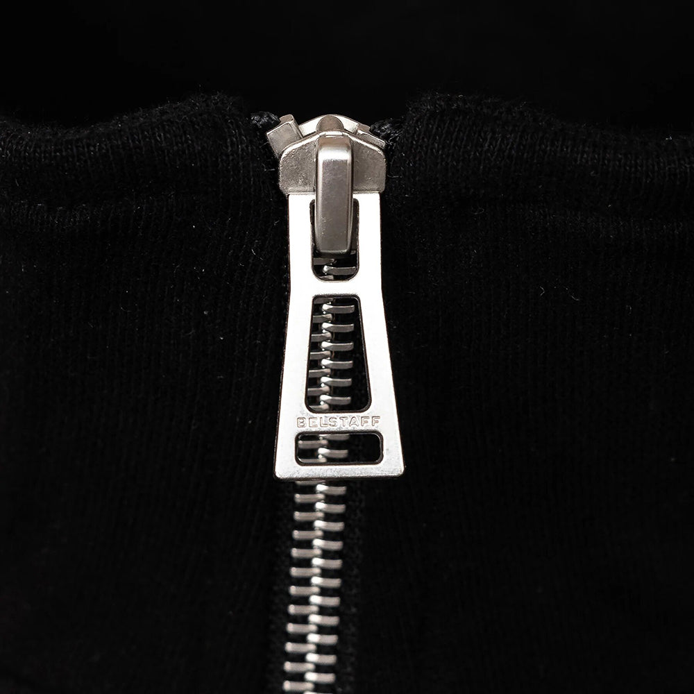 Belstaff Mens Quarter Zip Sweater Black - BelstaffZip Tops