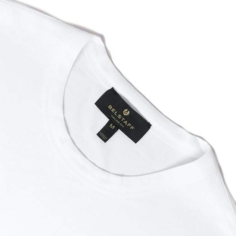 Belstaff Men&#39;s Short Sleeved T-Shirt White - BelstaffT-Shirts
