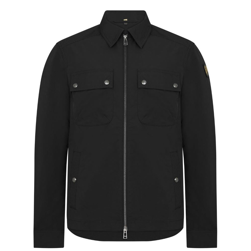 Belstaff Mens Tactical Overshirt Black - BelstaffShirt Jackets