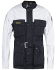 Belstaff Men's Trialmaster XL500 Jacket Navy & White - BelstaffCoats & Jackets