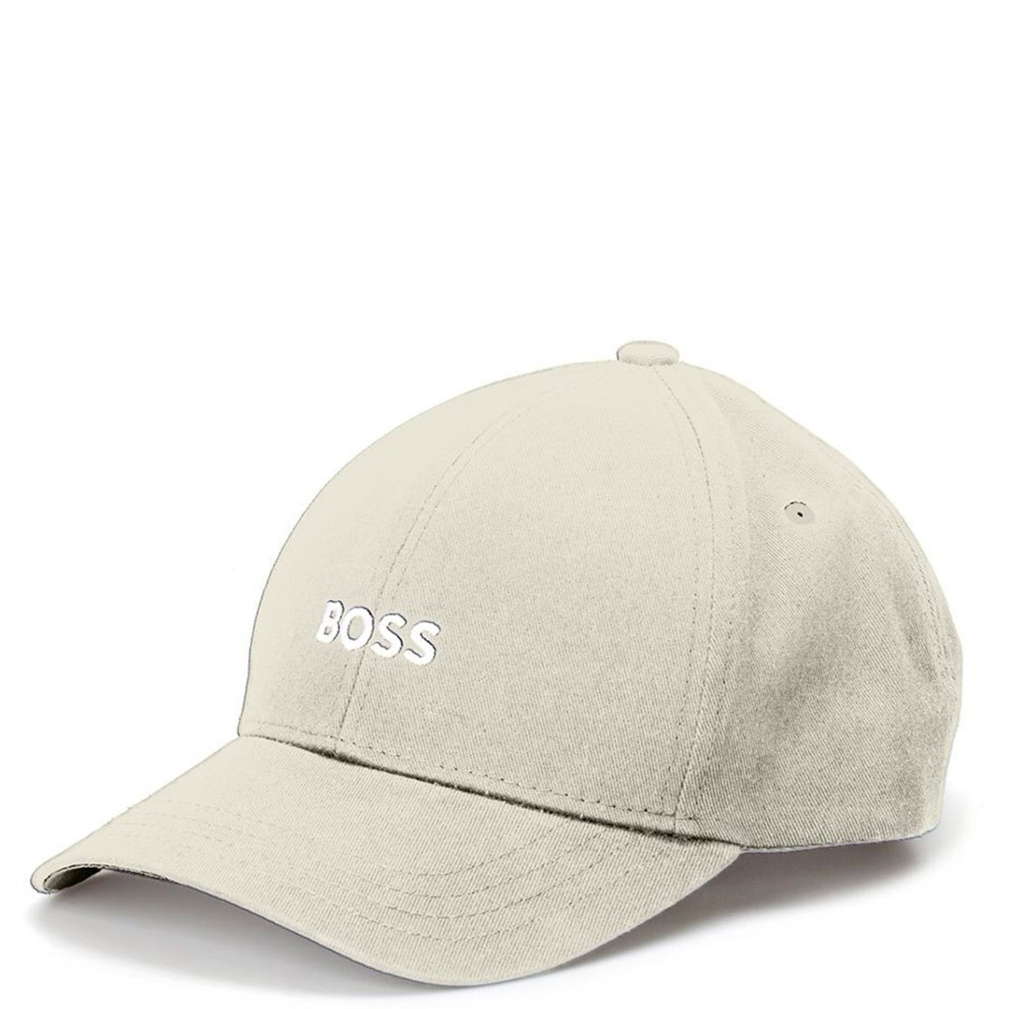 Boss Mens Logo Cap Cream - BossCaps