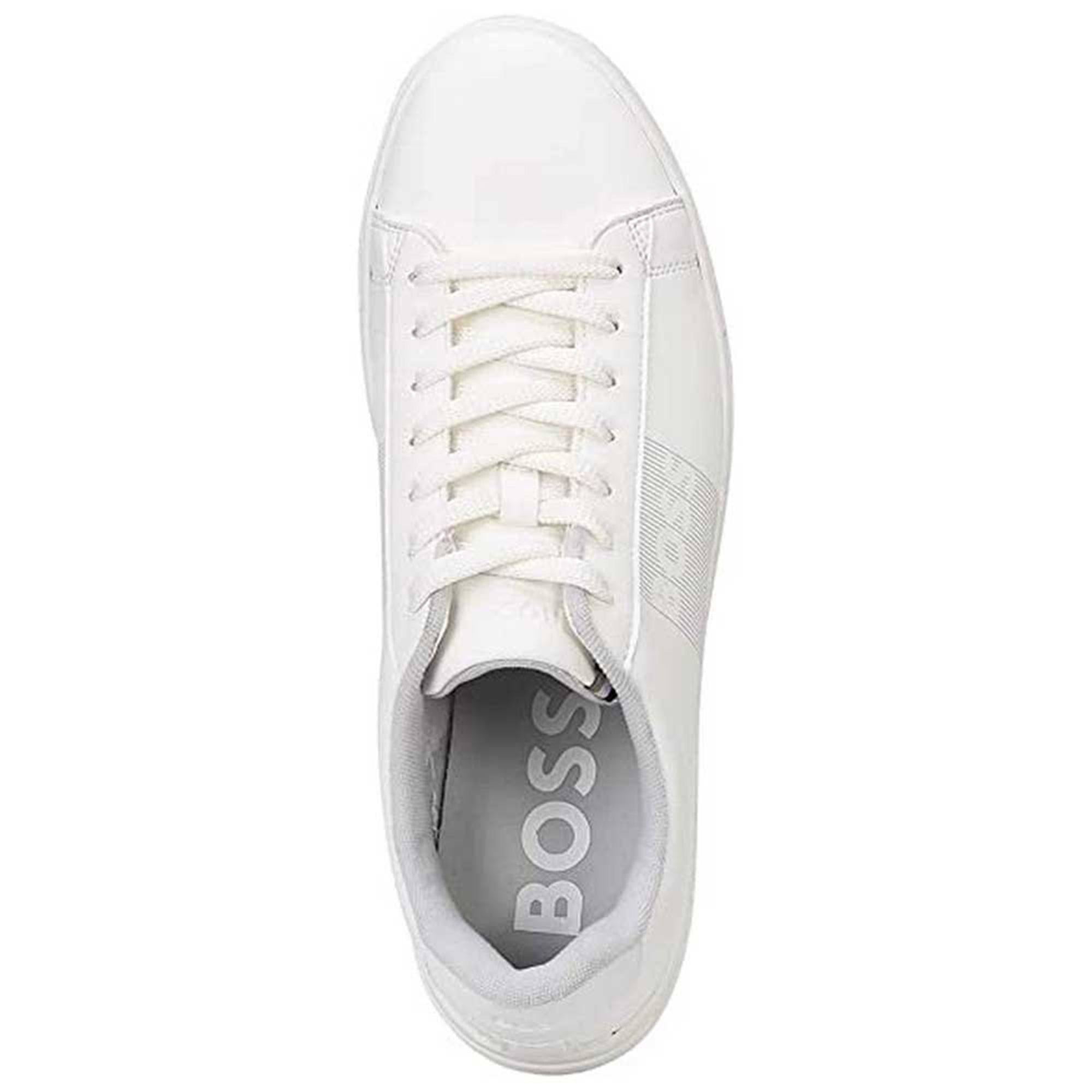 Boss Mens Rhys Tennis Sneakers White - BossSneakers