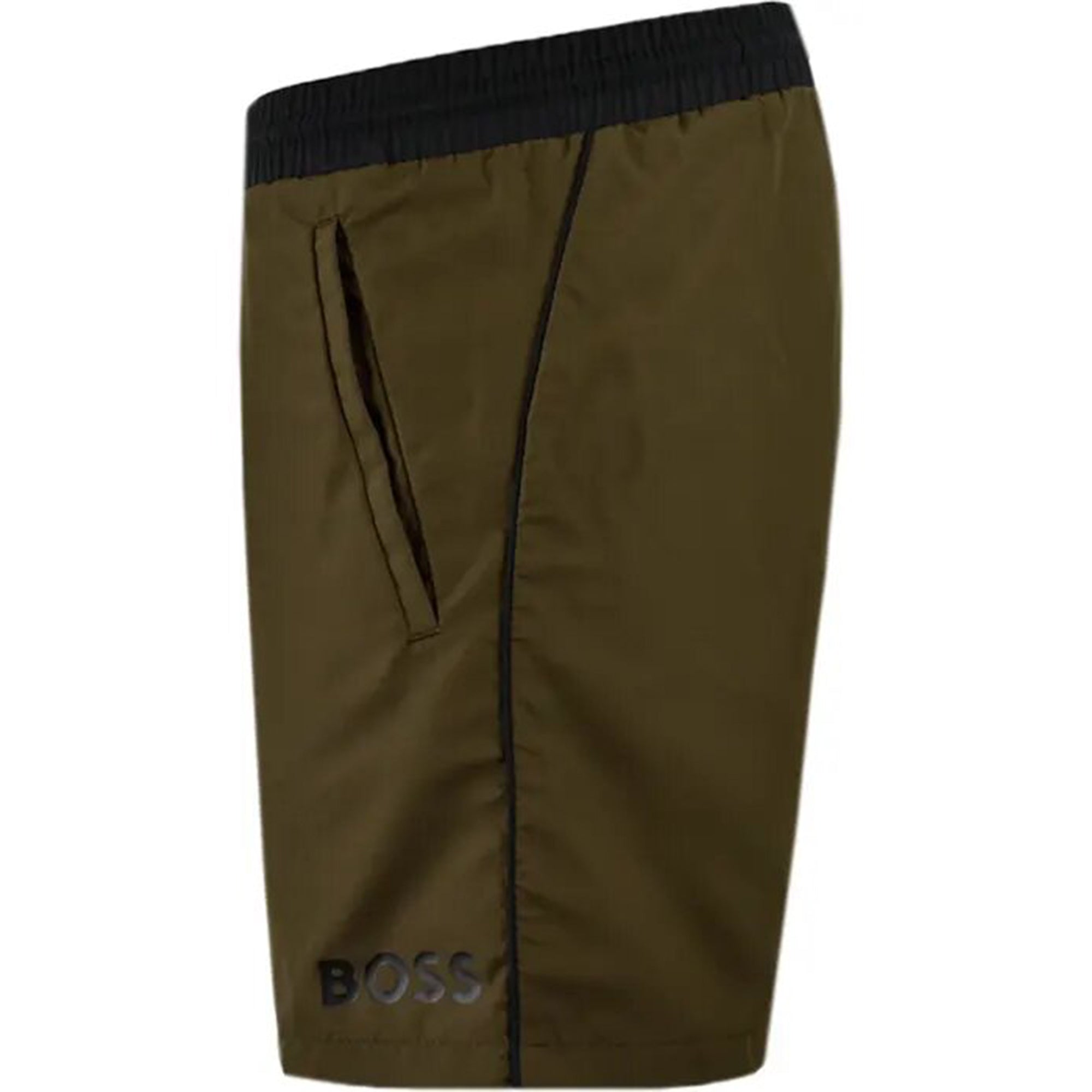 Boss Mens Swim Shorts Khaki - BossSwim Shorts