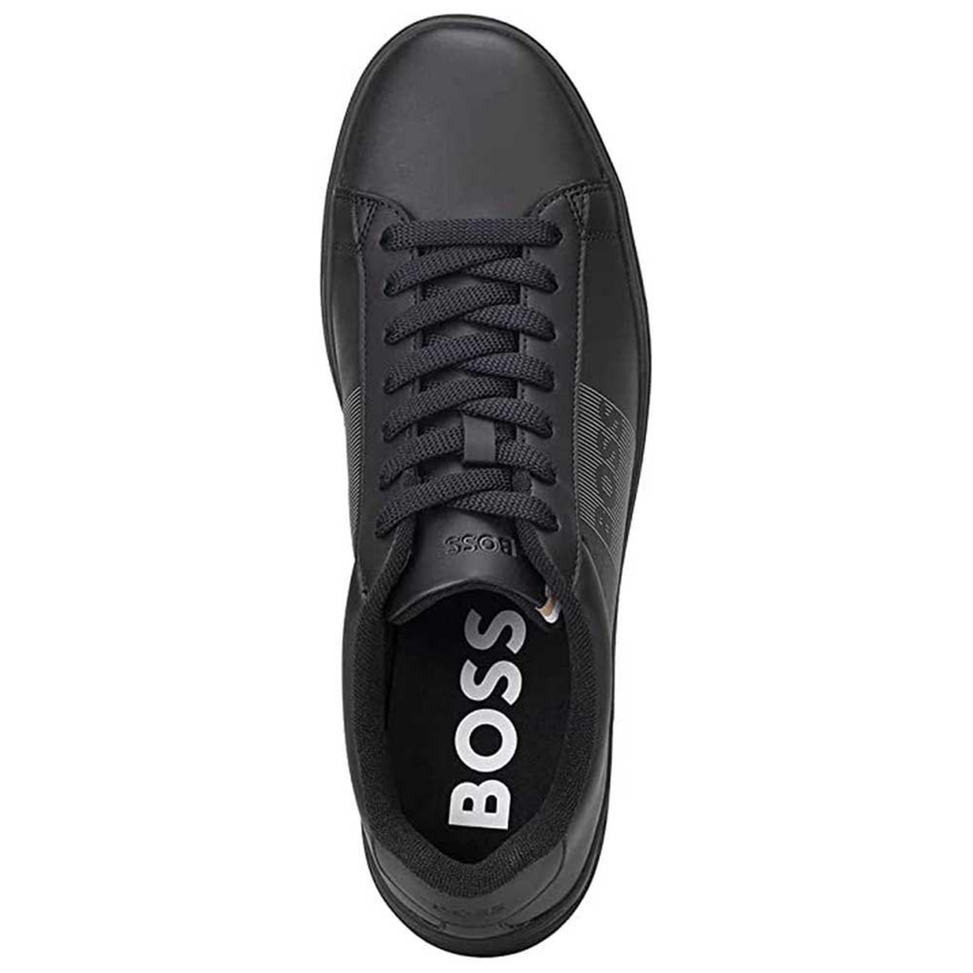 Boss Rhys Tennis Sneakers Black – Maison Threads