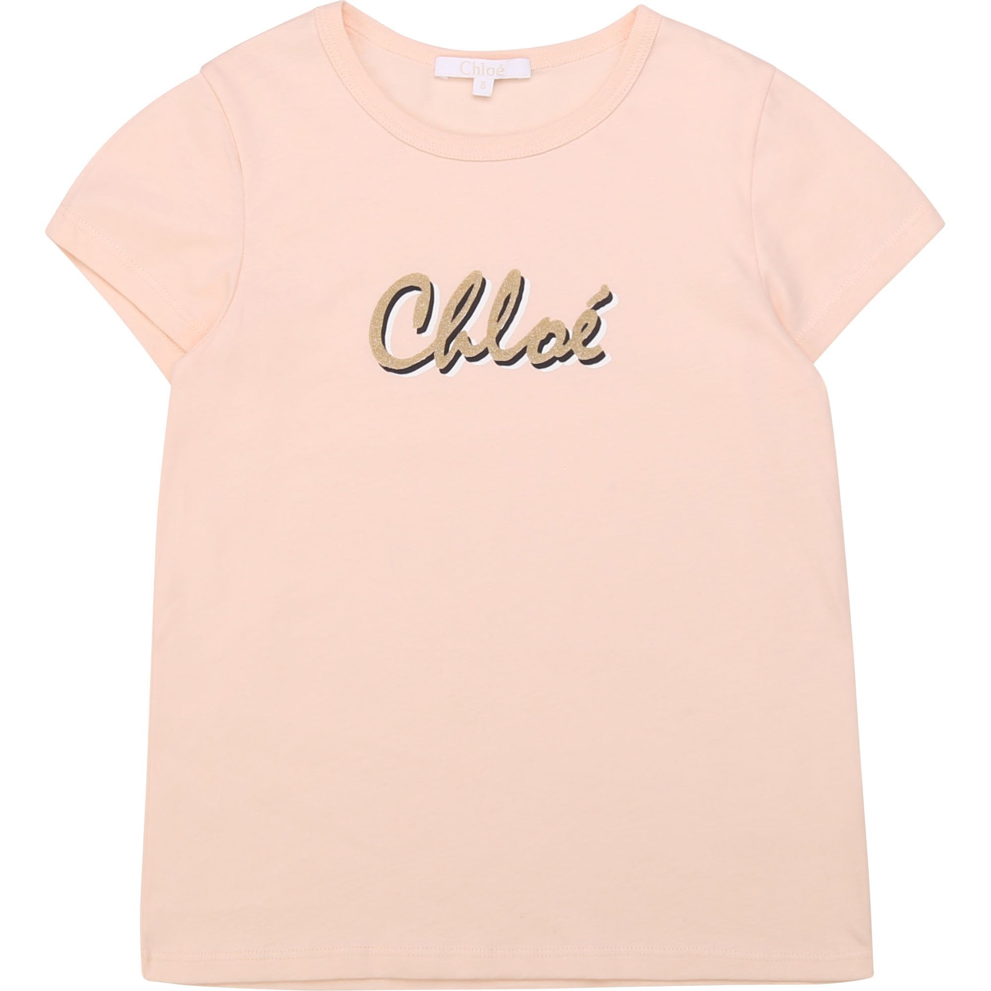 Chloe Girls Cotton T-Shirt Pink
