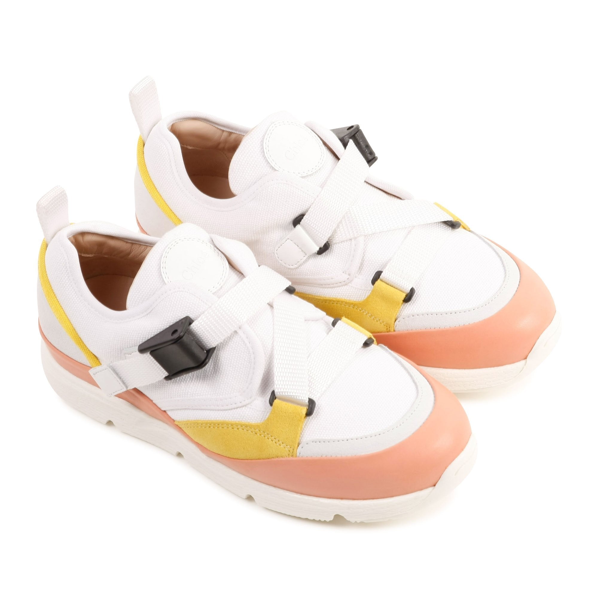 Chloe Girls Trainers White