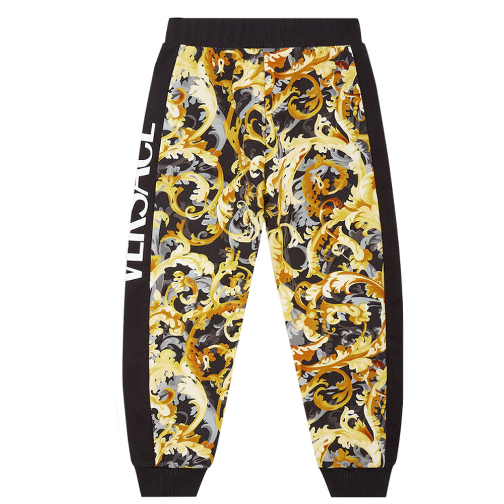 Versace - Boys Barrocoflauge Print Sweatpants