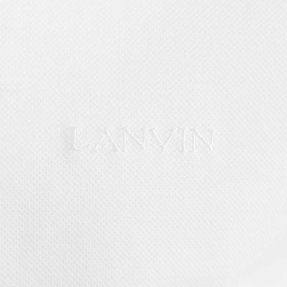 Lanvin Men&#39;s Polo T-shirt White