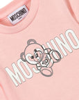Moschino Baby Girl's Teddy T Shirt Pink