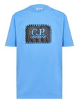 C.P Company boys Cotton Jersey T-shirt Blue - C.P. Company KidsT-shirts