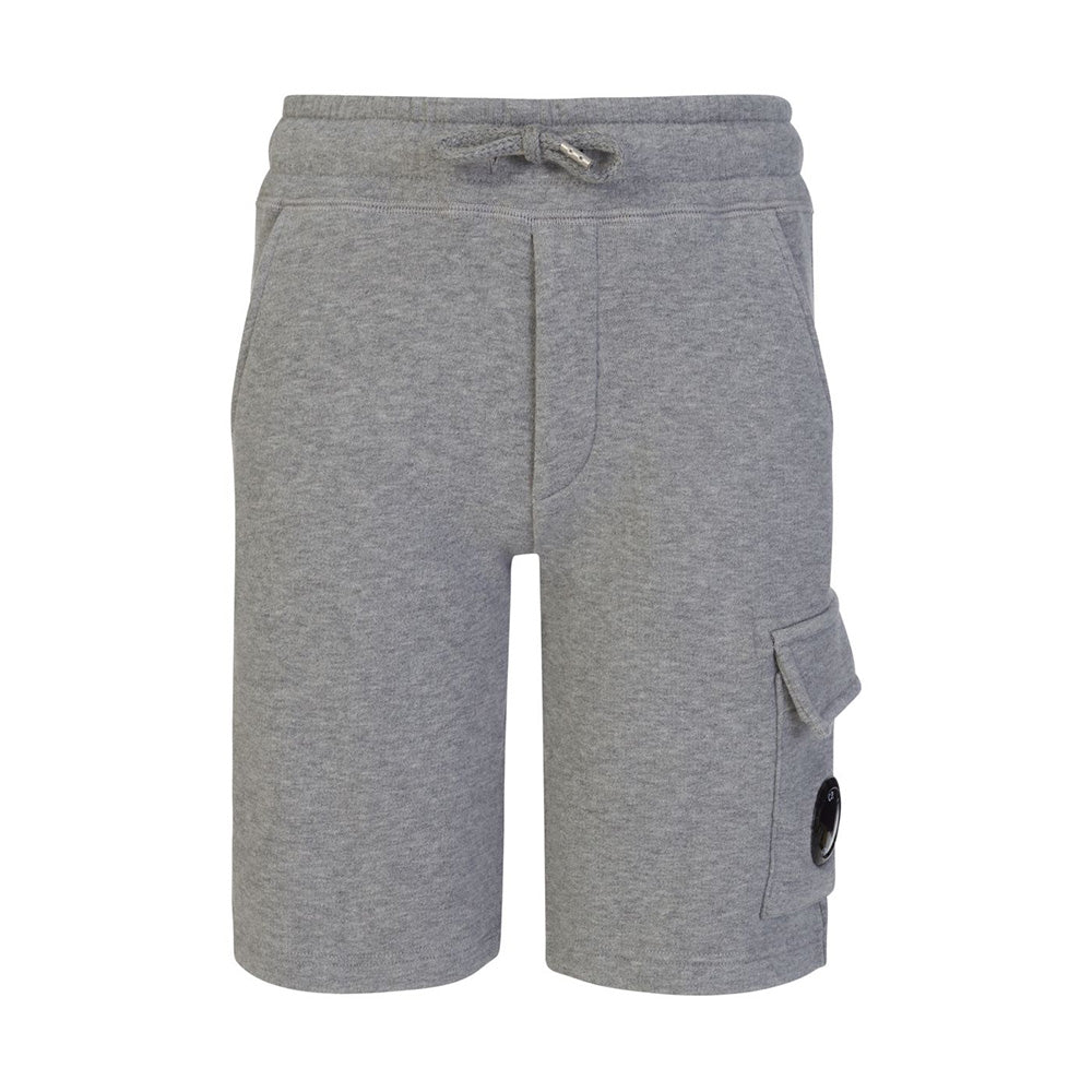 C.P Company - Boys Fleece Goggle Shorts Grey - C.P. Company KidsShorts