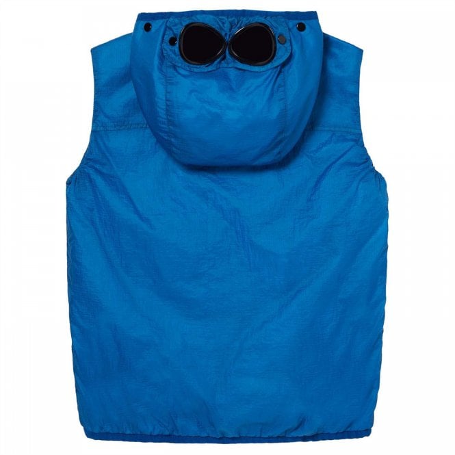 C.P Company Boys Goggle Gilet Blue - C.P. Company KidsGilets