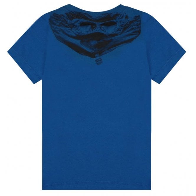 C.P Company Boys Goggle T-Shirt Blue - C.P. Company KidsT-shirts