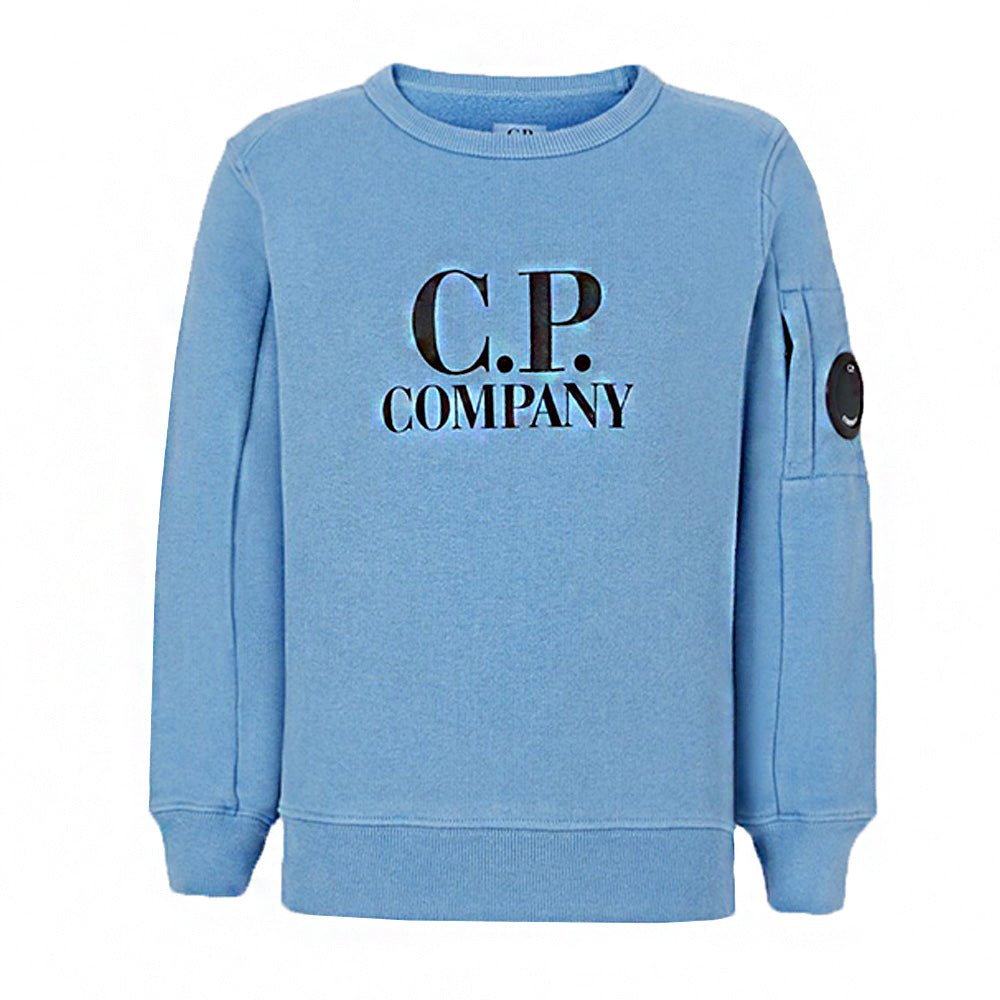 C.P Company - Boys Lens Sweatshirt Blue - C.P. Company KidsSweaters