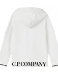 C.P Company Boys Logo Hoodie White - C.P. Company KidsHoodies