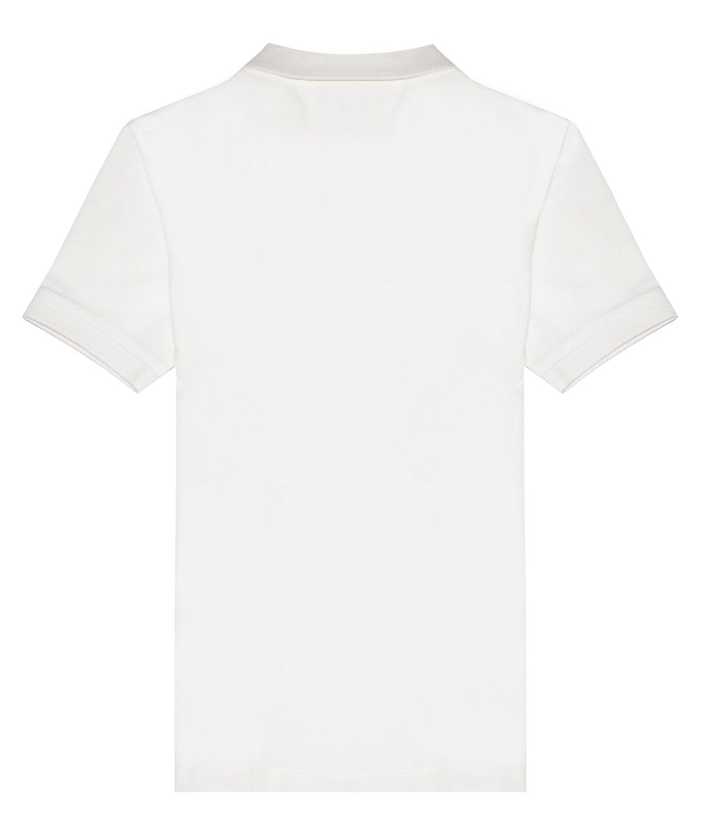 C.P Company Boys Short Sleeve Polo White