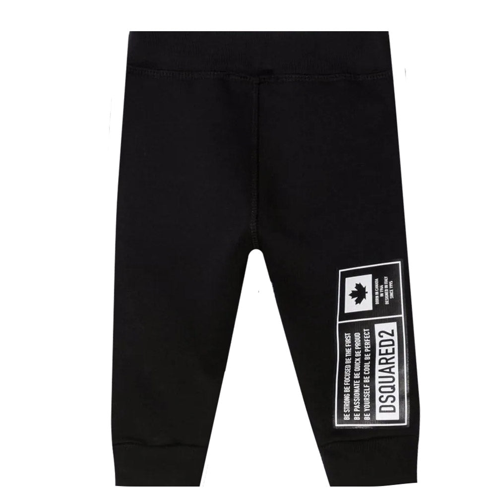 Dsquared2 Baby Boys Logo Print Joggers Black