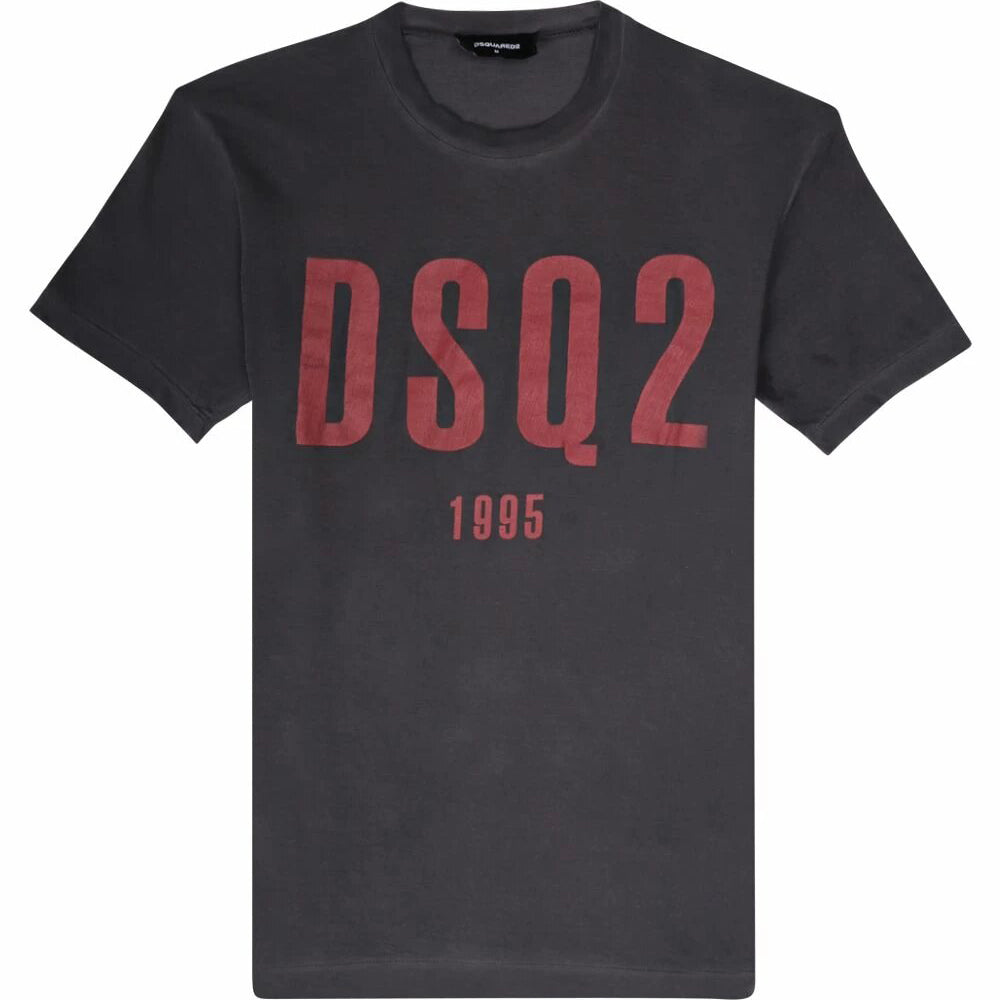 Dsquared2 Men&#39;s 1995 Logo T-Shirt Grey