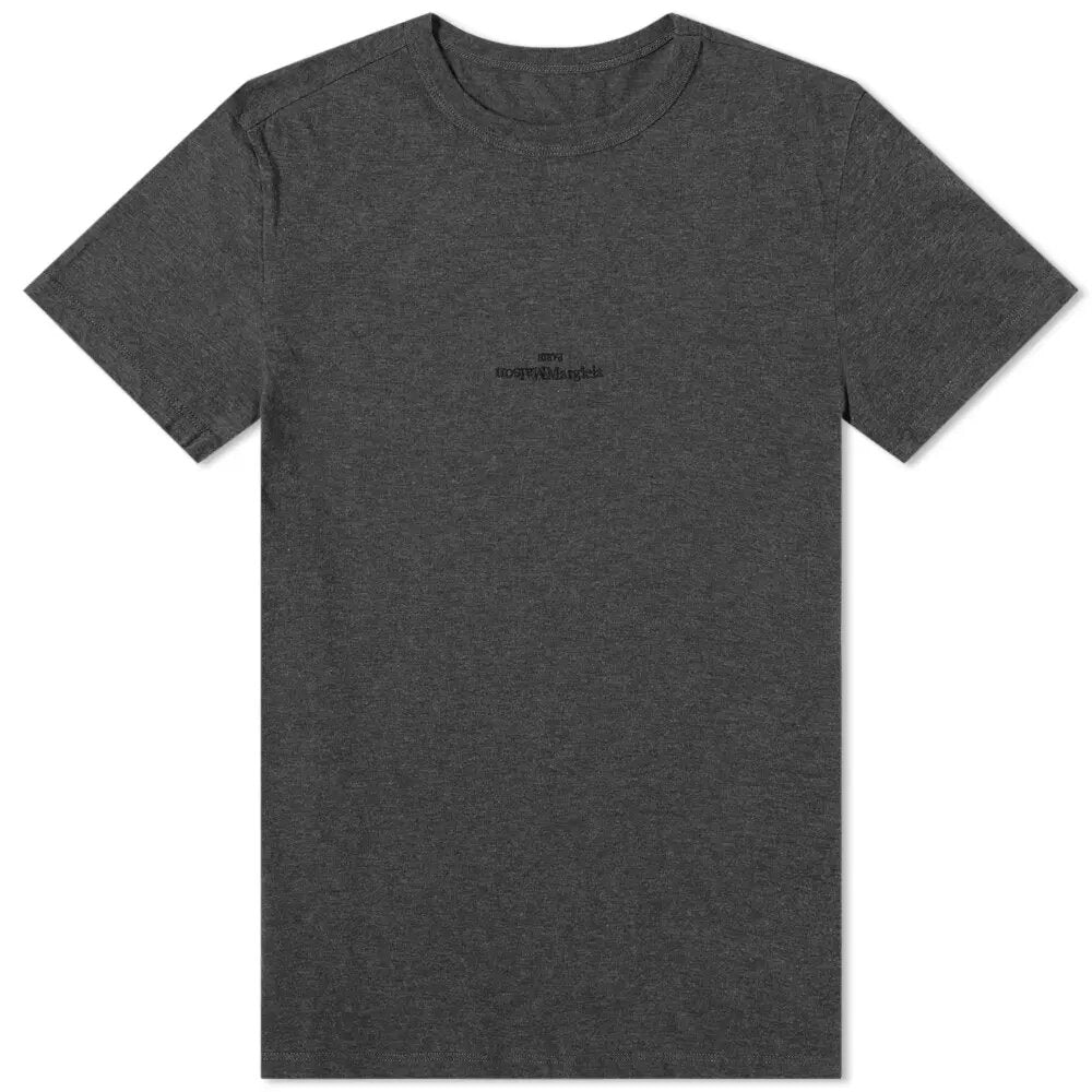 Maison Margiela Mens Logo T-Shirt Grey
