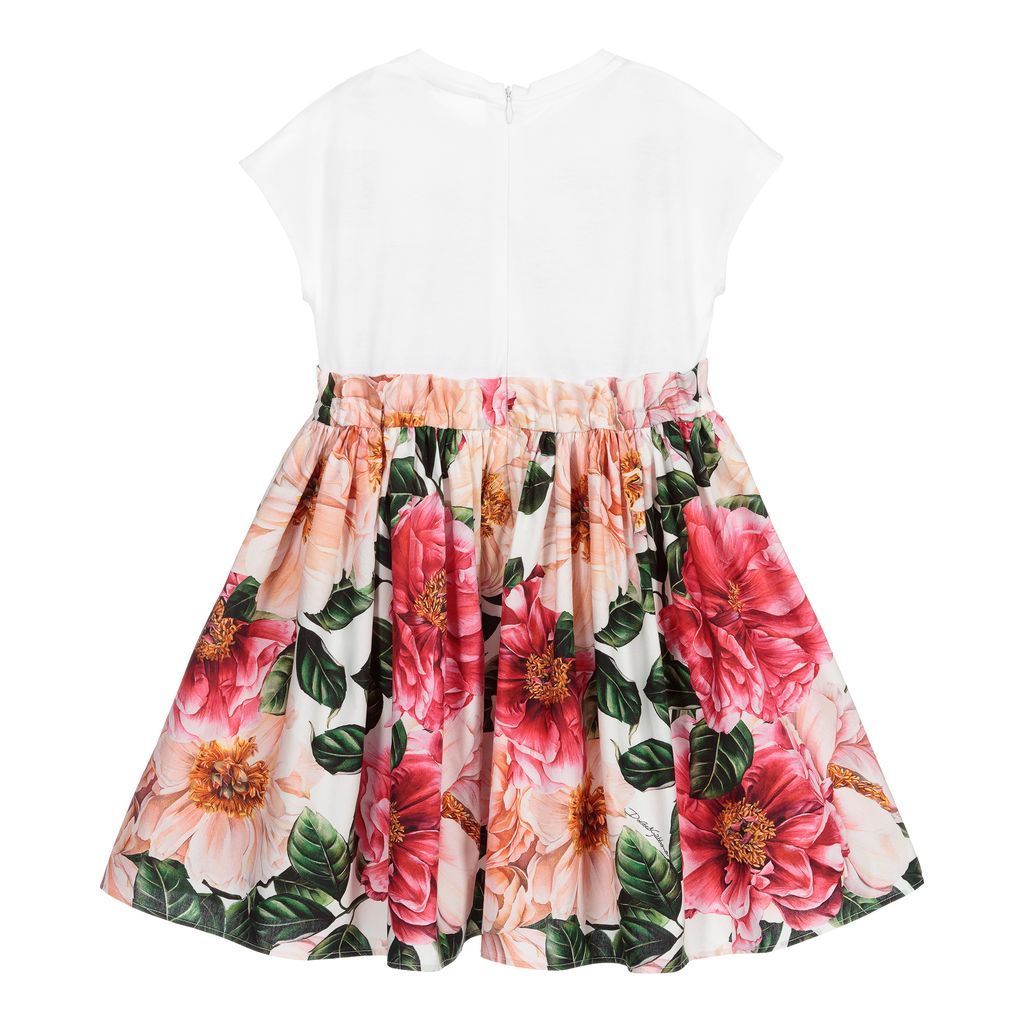 Dolce &amp; Gabbana Girls Flower Dress