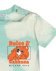 Dolce & Gabbana Baby Boys Cotton T-Shirt Blue