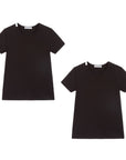 Dolce & Gabbana Boys Twin-Pack Cotton T-Shirt Black