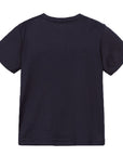 Dolce & Gabbana Baby Boys Badge Logo T-Shirt Navy