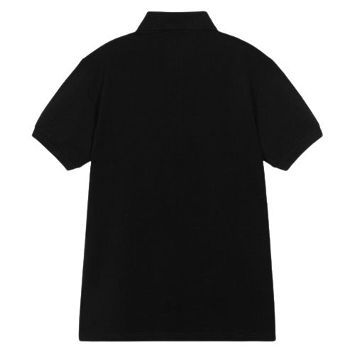 Dolce &amp; Gabbana Boys Logo Cotton Polo Black