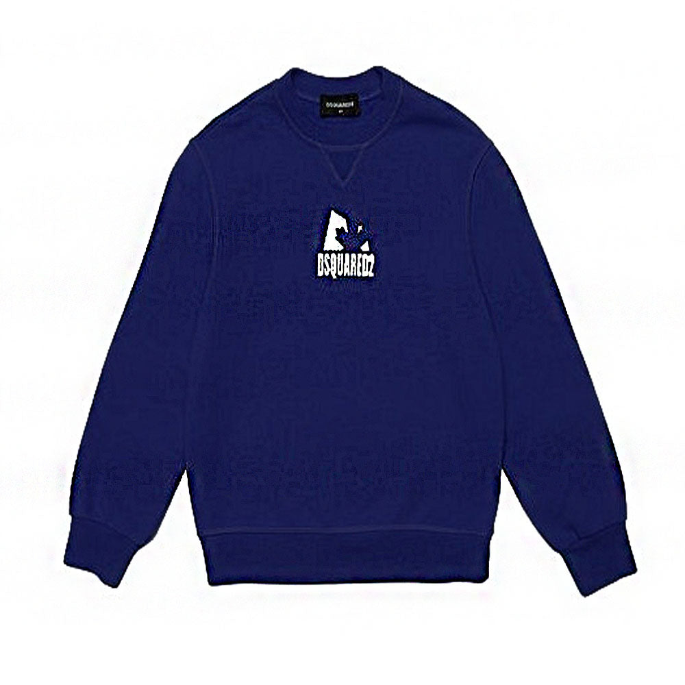 Dsquared2 Boys Logo Sweater Blue
