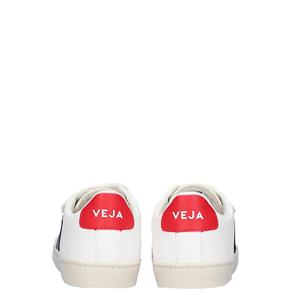 Veja Boys Esplar Velcro Trainer White