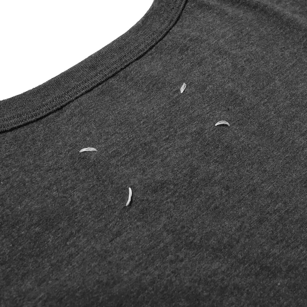 Maison Margiela Mens Logo T-Shirt Grey