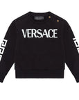 Versace Baby Boys Logo Sweatshirt Black