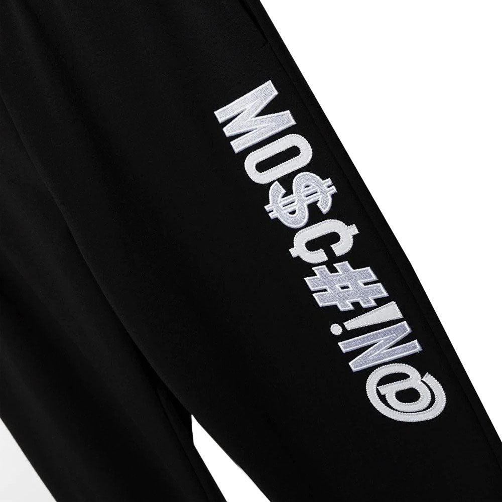 Moschino Boys Hooded Tracksuit Black