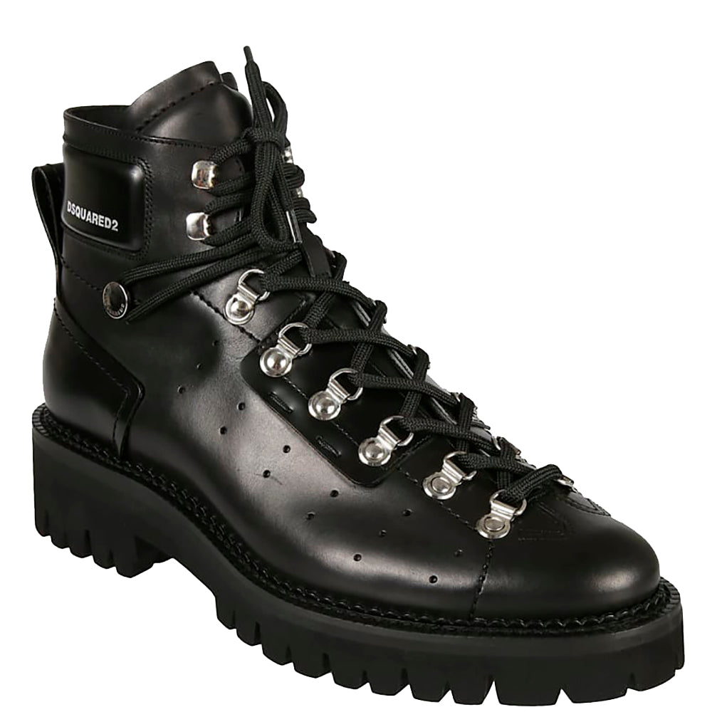 Dsquared2 Men&#39;s Hector Hiking Boots Black