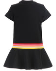 Fendi Girls Eye Skirt Dress Black