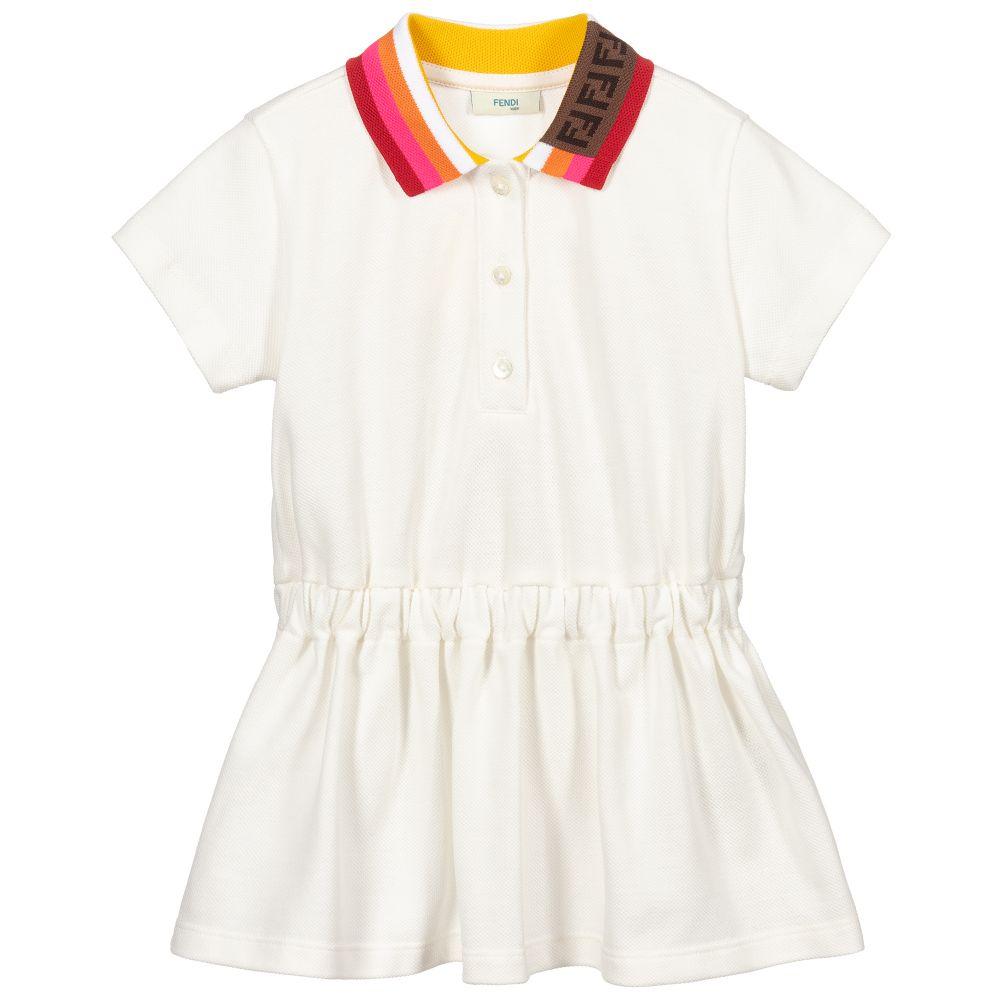 Fendi Girls Cotton Dress