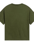 Fendi Boys Basic Cotton T-shirt Green