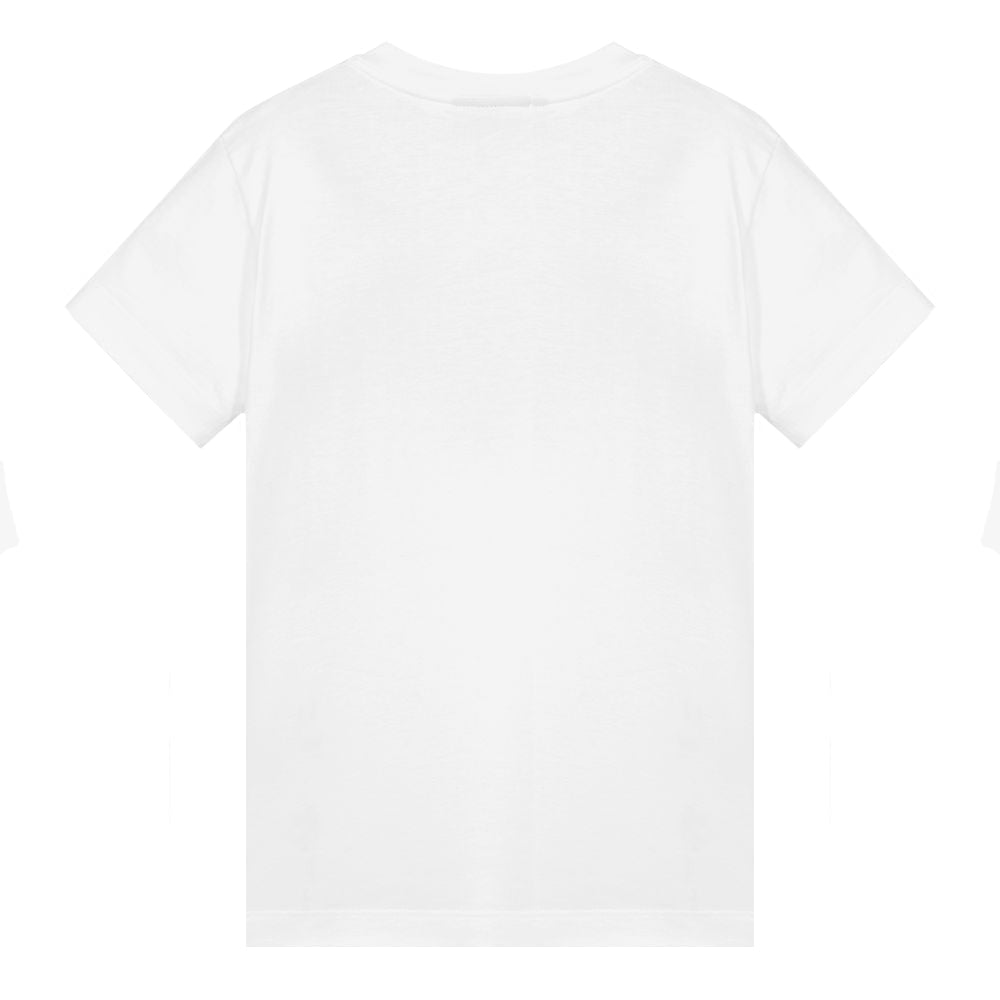 Fendi Kids Logo T-shirt White