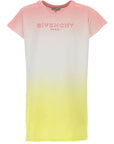 Givenchy Girls Logo Sweatshirt Dress Multi-Coloured
