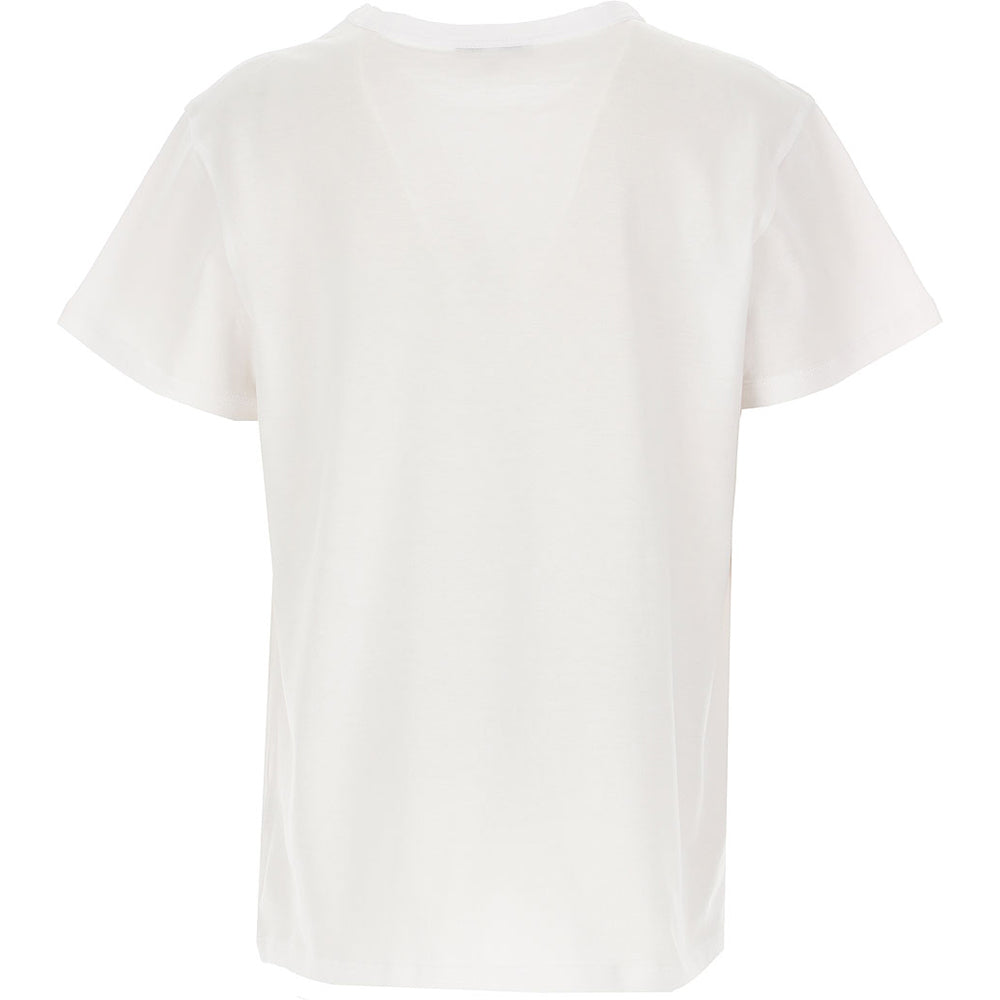 Givenchy Kids Logo Print Cotton T-Shirt White