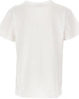 Givenchy Kids Logo Print Cotton T-Shirt White