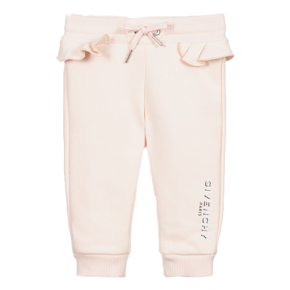 Givenchy Baby Girls Logo Print Joggers Pink