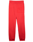 Givenchy Boys Split Logo Sweatpants Red