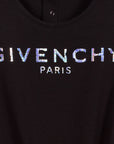 Givenchy Girls Logo Dress Black