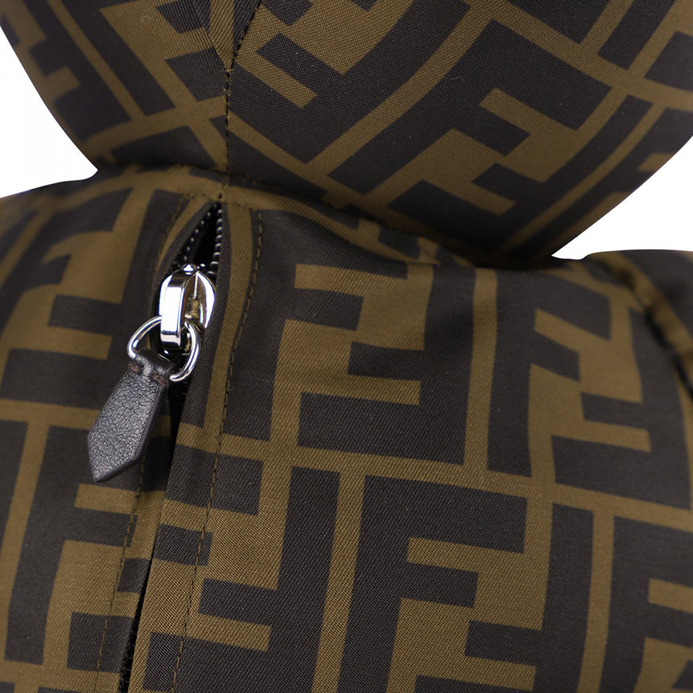 Fendi Kids Monogram Backpack Teddy Brown