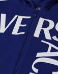 Versace - Boys Blue Logo Hoodie