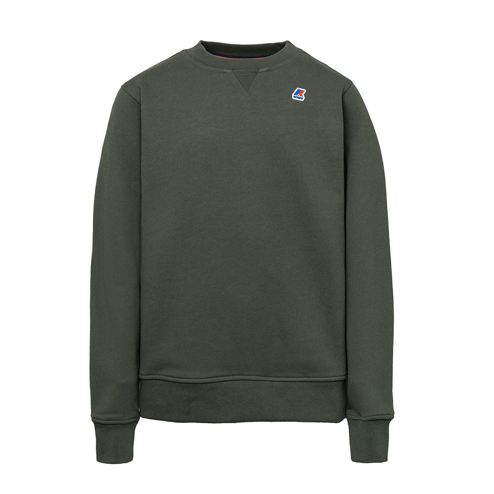 K-Way Kids Baptiste Logo Sweat Khaki