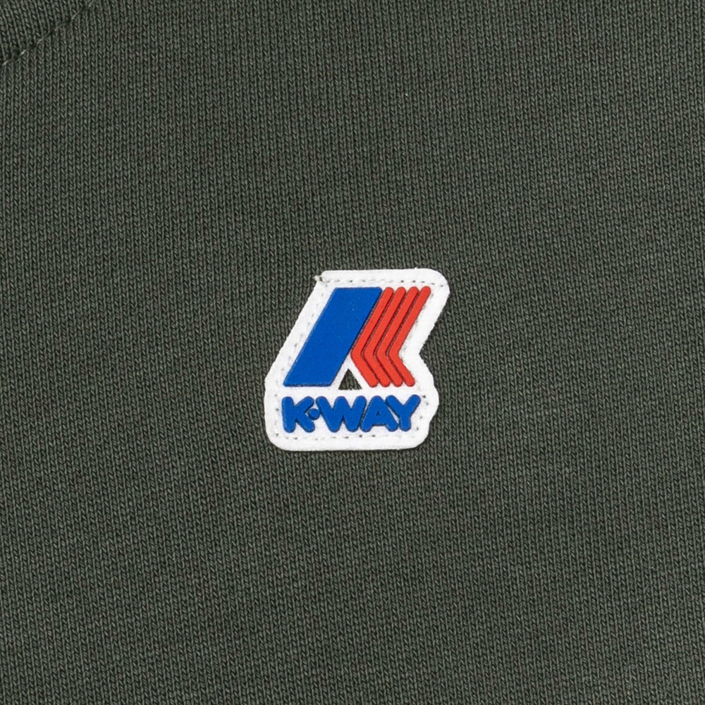 K-Way Kids Baptiste Logo Sweat Khaki