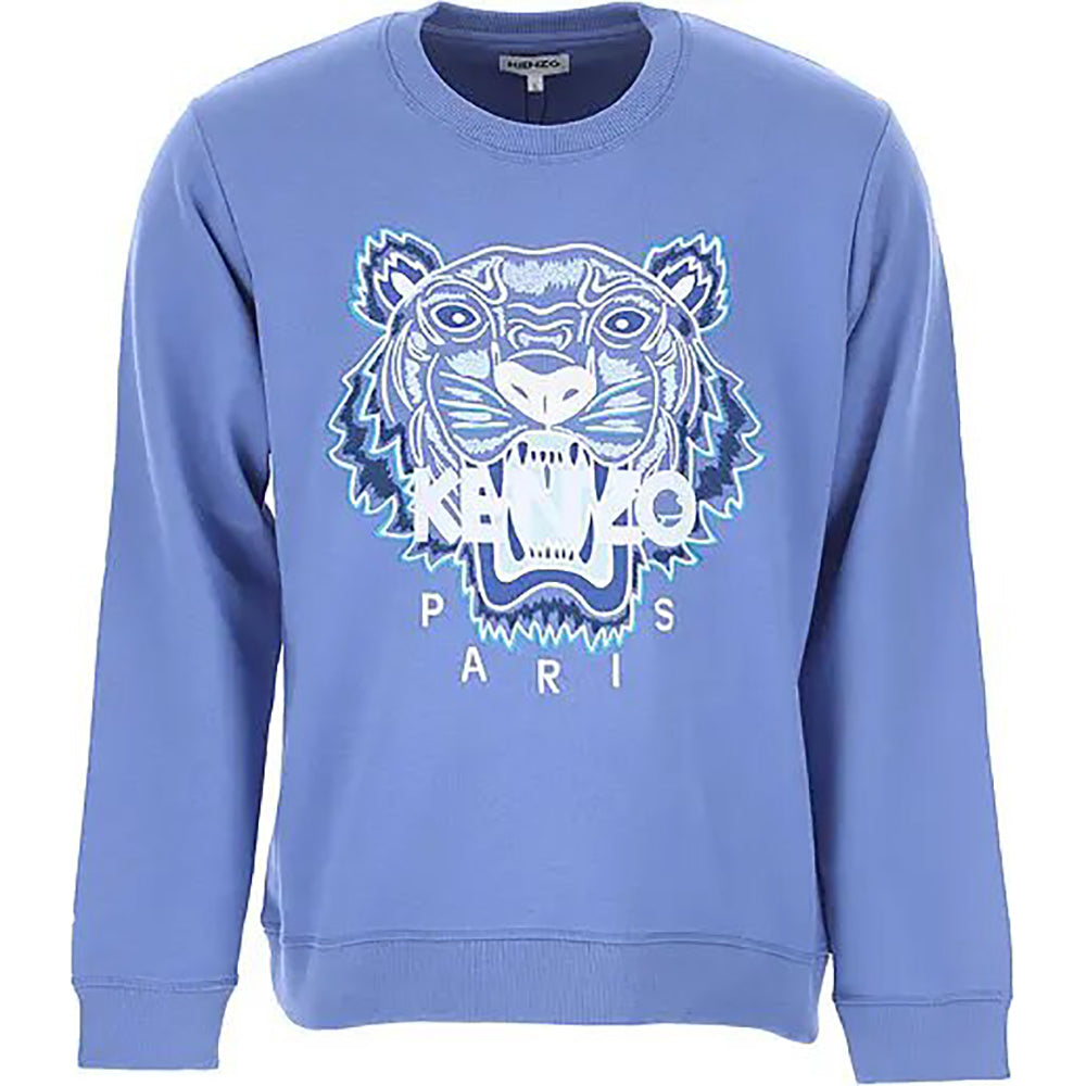 Kenzo Men&#39;s Tiger Sweatshirt Blue